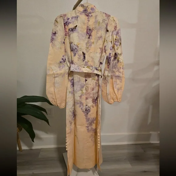 Zimmermann Beautiful Lyrical Floral button Midi dress - Picture 6 of 9